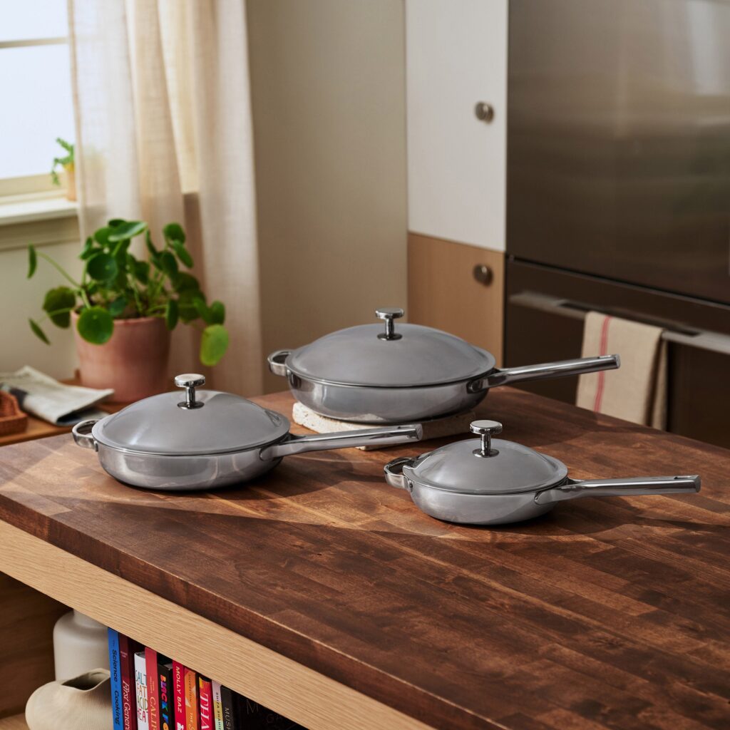 Our Place 3pc Titanium Skillet Set