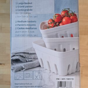 Over & Back 3-Piece Berry Basket Set