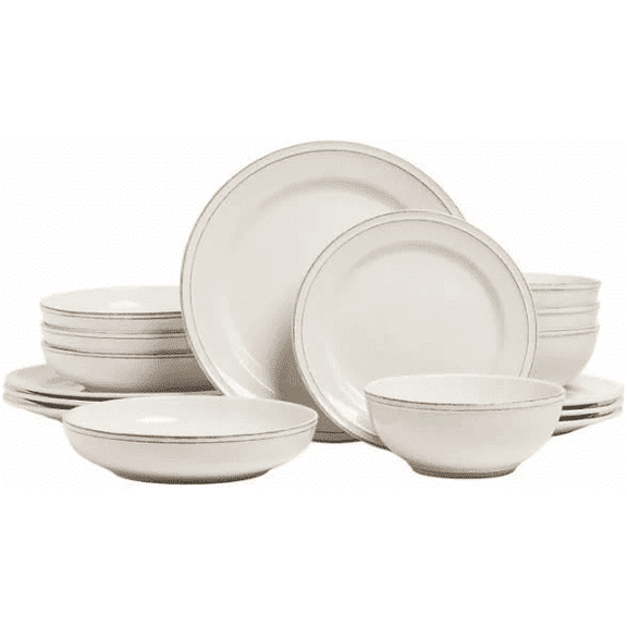 Over & Back Lake Como 16-Piece Dinnerware Set