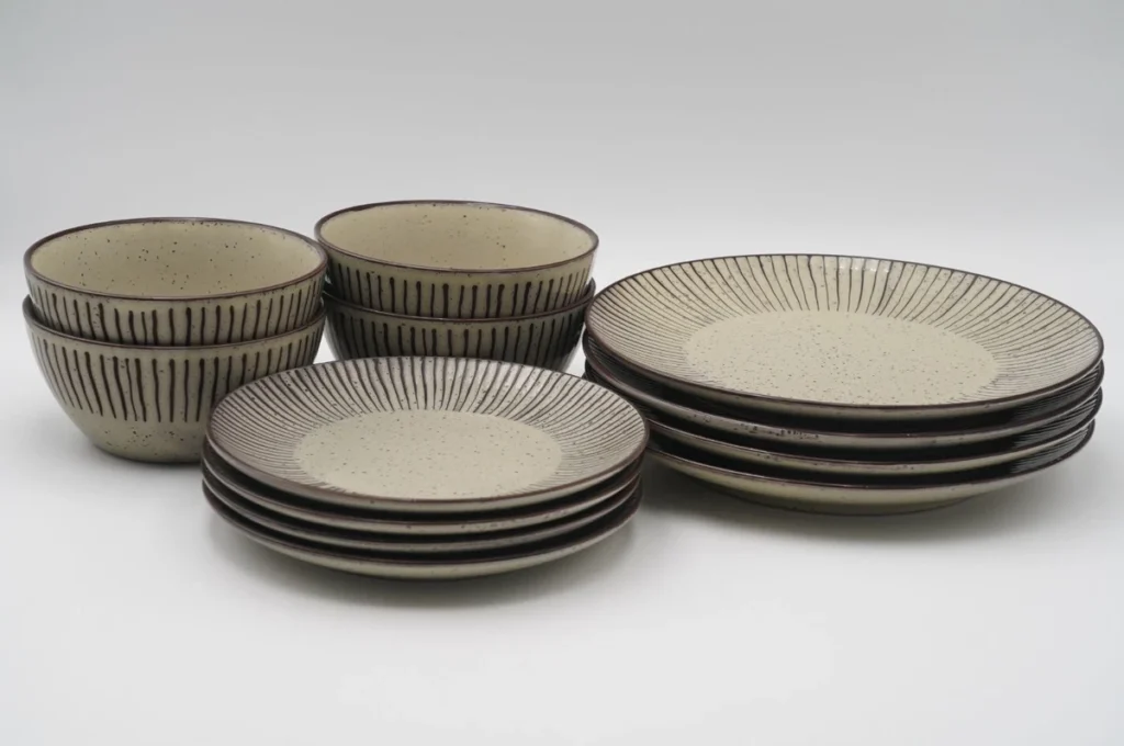 Over & Back Options Dinnerware Set – Cream