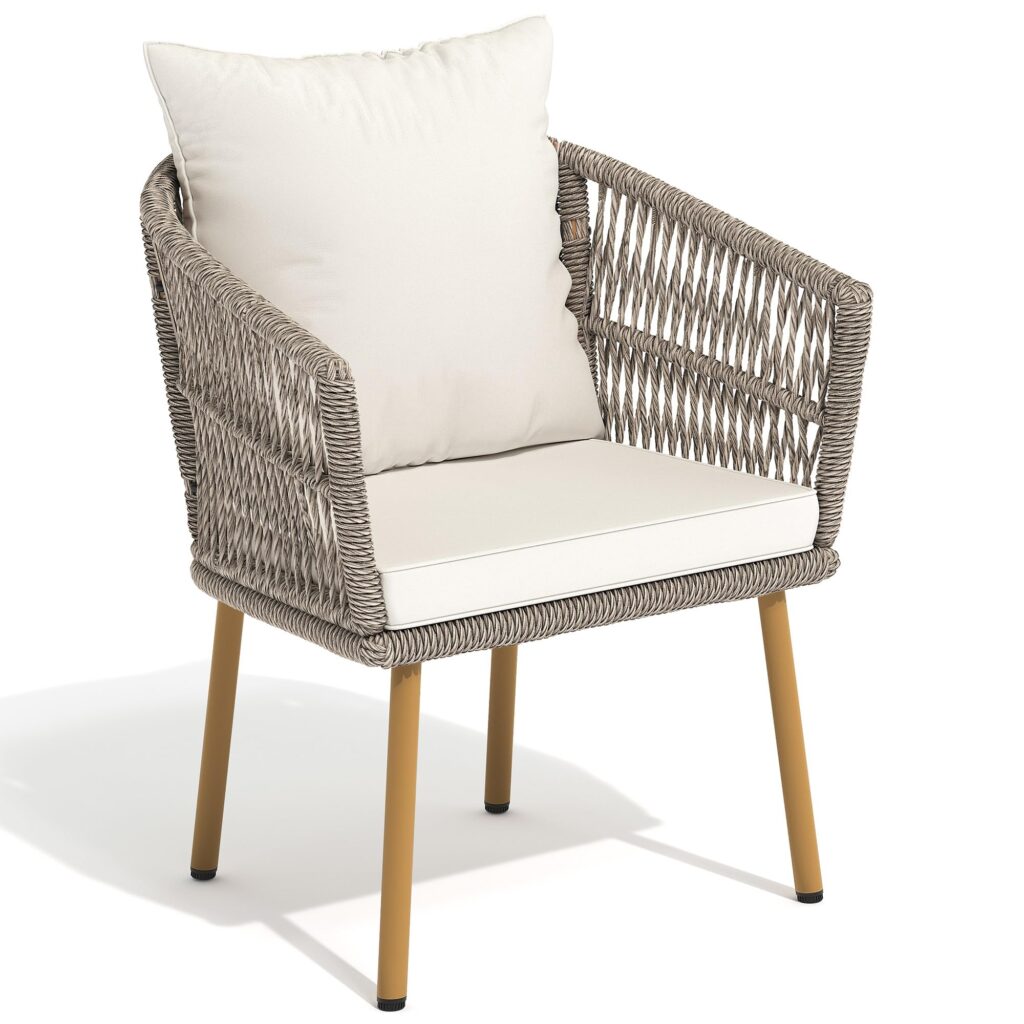 Peak Season Single Seat Outdoor Chair – Grey