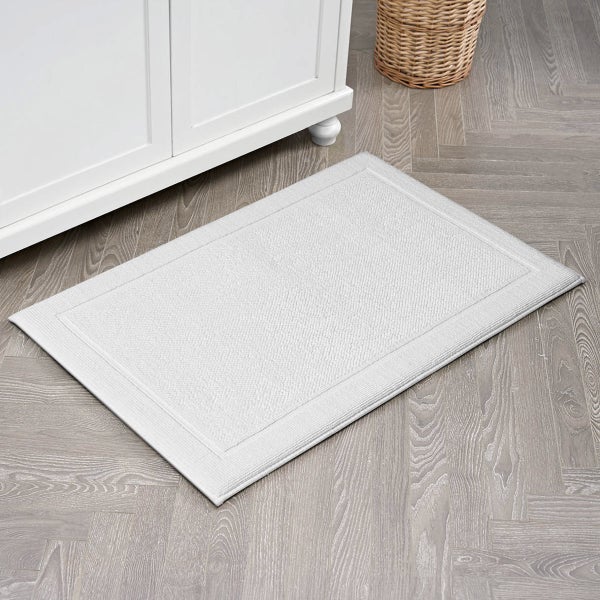 PI Bath Mat White 2pk