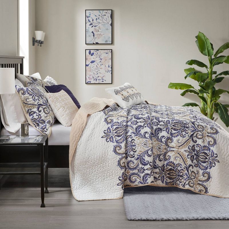 Quilted Coverlet 3 Piece, view 4