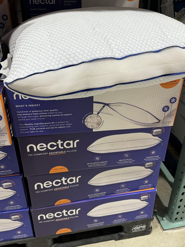Tri-Comfort Memory Foam Pillow