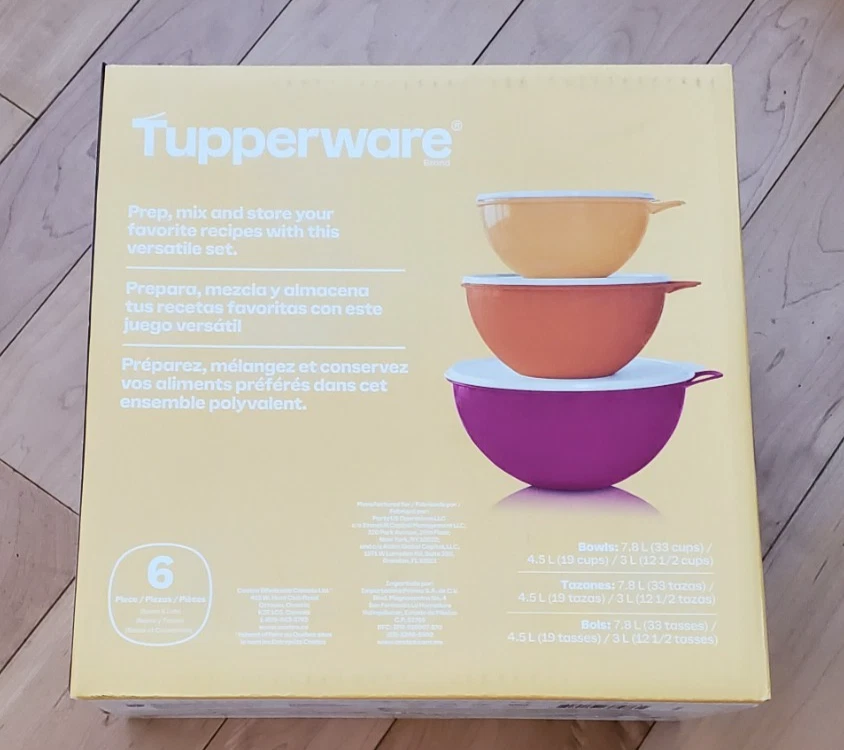Tupperware Thatsa Bowl 6-Piece Set