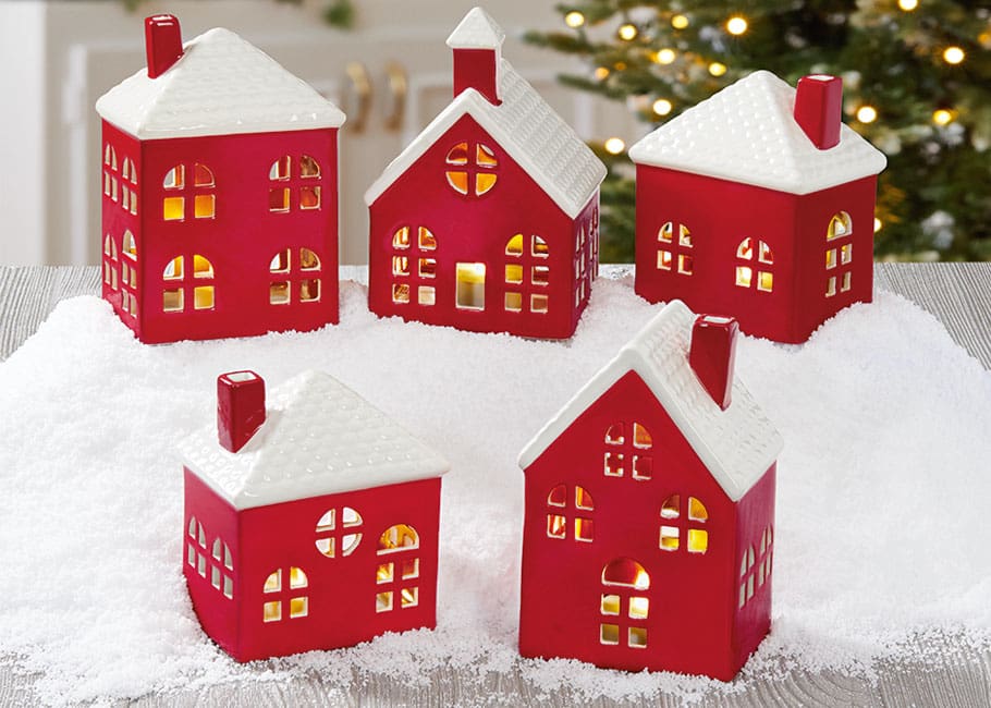 Village Christmas Stocking Holder - Threshold