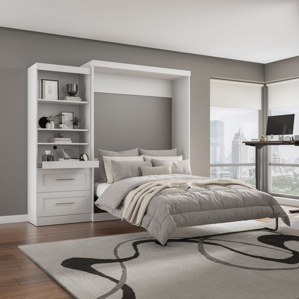 Wavy Over the Door Mirror White - Room Essentials