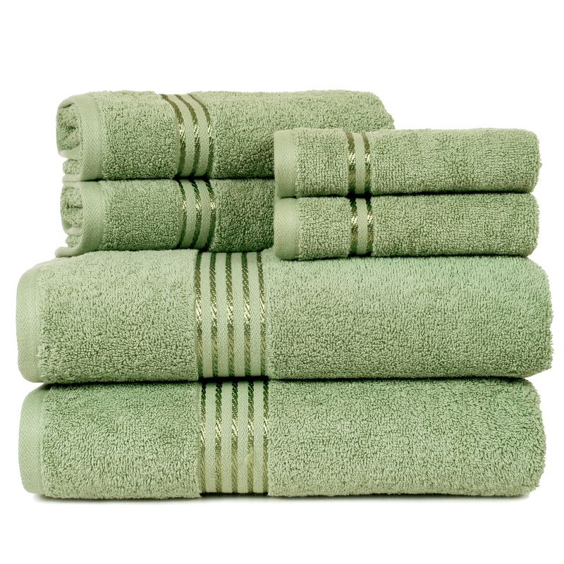 Wellbeing by Sunham 4pc Set Cotton Towels, view 3