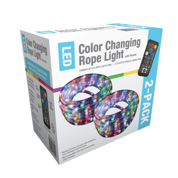 West & Arrow 20' LED Neon Rope Lighting